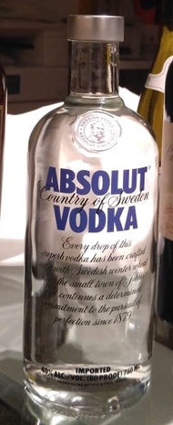 Absolut Vodka 750mL