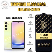 Anti-scratch Samsung A25 5G Tempered glass Full layer Anti-Static ESD Anti-scratch Samsung A25 5G
