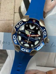 全新 行貨 有門市 CITIZEN ECO-DRIVE WATCH 星晨錶 光動能手錶 潛水錶 BN0238-02L