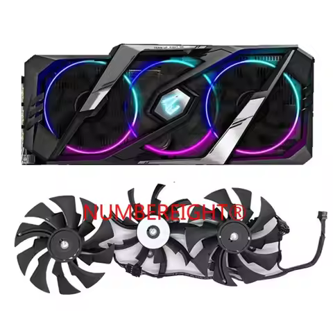 New Cooler Fan Cooling For GIGABYTE AORUS GeForce RTX2080Ti RTX2080S RTX2080 RTX2070 RTX2070S RTX206