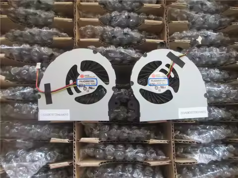CPU GPU fan for MSI GS70 GS72 MS-1771 MS-1773 UX7 7G-700 GTX 765M AAVID PAAD06015SL N197 0.55a 5vdc 
