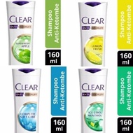 SAMPO Clear Liquid Gel Shampoo 160 ML Clear Shampoo Anti Dandruff Clear Fresh Cool Lemon Shampoo 150