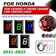 For HONDA CB400X CB400F CBR400R CM300 CMX300 CBR300R CB300R Motorcycle Accessories Gear Indicator Ecu Speed Gear Display Meter