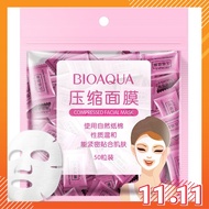 BIOAQUA Compressed Facial Mask DIY Disposable Facial Mask 50pcs