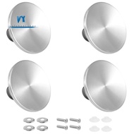 4 Sets Dutch Oven Knob Stainless Steel Replacement Knob Pot Lid Handle for , Aldi, Lodge Enameled Du