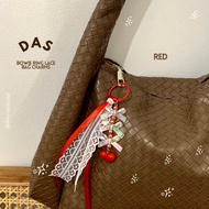 DAS BOWIE Ring LACE BAG CHARMS