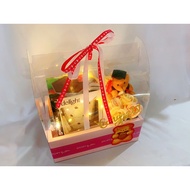 Graduate Bear Delight Chocolate Fondue Burner Gift Pack