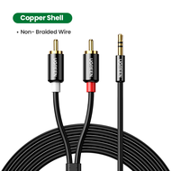 UGREEN 3.5mm Male to 2RCA Male Auxiliary Stereo Y Splitter Audio Cable