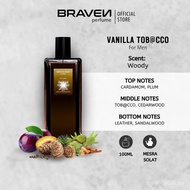 BRAVEN Code Eau De Parfum Perfume For Men Long Lasting Men's Fragrance Oil Vanilla Tobacco Sweet Mas