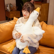 Goose Plush Toy Patung Gift Anak Patung Angsa Berbulu Lembut Wings Duck Plushie Toy