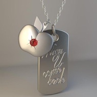 With Necklace All-Match Light Luxury Free Day Exquisite Friends Niche ins Pendant Summer Deep Space 