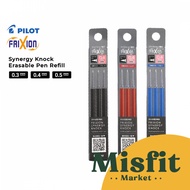 Pilot LFRF Ink Refill for Frixion Synergy Knock Gel Pen 0.3 0.4 0.5 mm Pen Refill