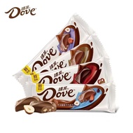 德芙（Dove）巧克力43g香浓黑巧丝滑牛奶榛仁巧克力排块散装自选零食 丝滑牛奶巧克力43g*1条