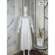 PUTIH Midi queen armani/rayon armani Special White