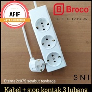 BEST KABEL SAMBUNGAN LISTRIK/KABEL EXTENSION LISTRIK SNI ETERNA +