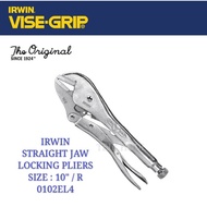 IRWIN STRAIGHT JAW LOCKING PLIER 10"/R 0102EL4