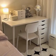 Table Simple Rental House Girls Bedroom Desk Computer Desk Dressing Table Integrated Household Long 