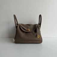 99新🆕 Hermès 愛馬仕 Lindy 30 大象灰金釦