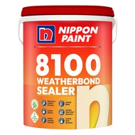 Nippon Paint 8100 Weatherbond Exterior Sealer - 5L & 15L