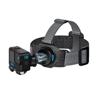SUREWO Magnetic Head Strap Mount,Adjustable Head Belt Mount Compatible with Go pro Hero 12/11/10/9/8