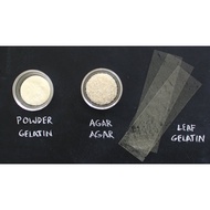 Gelatin Sheet / Sheet leaf protein Bone and Cowhide 3 Sheets (15g)