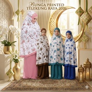 Ready Stock Telekung Bunga Rose Budak Hot Sale Grab Yours Now | Malaysia Viscose