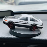 AE86 Dashboard Drift Car Car Model Statue Drift Car Dashboard Miniature Adornments Center Console Or