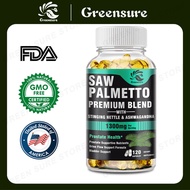 Saw Palmetto Supplement with Pumpkin Seed Extract - DHT Blocker Urinary Health and Prostate Support