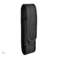 WIN Universal Nylon Belt Flashlight Holder Holster Bag Pouch for FENIX UC30 UC35 E35 3"-5" 18650 Min
