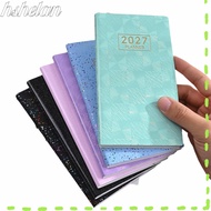 HSHELAA 2027 Planner, Multicolor Portable A6 Planner Notebook,  2027 Lined Pages Weekly Planner Scho