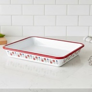 【FUJIHORO富士琺瑯 台灣限定】官方直營 MYSA北歐花田系列 烤盤