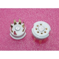Porcelain Small 7-legged Seat Small 9-legged Seat For PCB Board Suitable for 6J1 6Z4 6N1 6N2 Tube