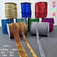 Glitter Ribbon Velvet Ribbon Flocking Ribbon Lace Performance Dance Costume Decoration Lace Accessor