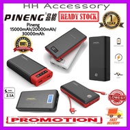 🔥100% Original🔥Pineng Powerbank 15000mAh/20000mAh/30000mAh Fast Charge Powerbank PN939 PN920 PN969 P