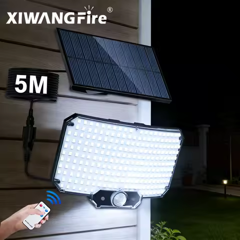 234/280 LED Solar Lights 3 Working Modes Super Bright Motion Sensor Outdoor IP65 Waterproof Flood Wa