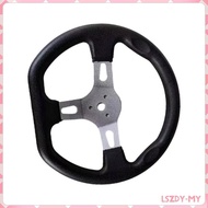 [lszdy] 270MM Classic Steering Wheel for Beach Kart Go Kart Buggy Part Accessories - Black