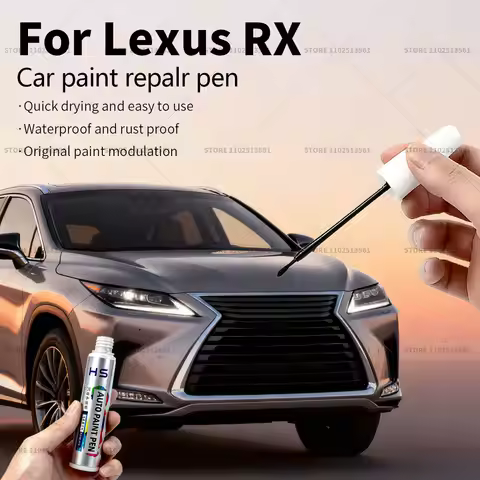 Car Paint Repair Pen For Lexus RX Touch Up Scratch Remover DIY Auto Accessories Blue 8X5 White 085 S