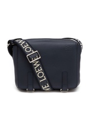 LOEWE XS MILITARY LEATHER MESSENGER BAG