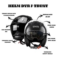 DYR J-Trust Helmet || Men's Double Visor Helmet SNI AdultOriginal