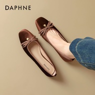 Daphne | Retro Brown Boat Shoes Flats