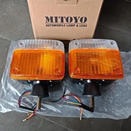 Front Upper Fender Turn Signal Lights Toyota Hardtop 2F Tlc Fj40 Bj40 Limited