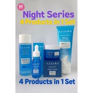 Azzura Skincare Night Series 4 Products in 1 Set*