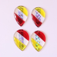 Acrylic Spoon 3 THREE COLORS - SPECIAL lure - FLATBOAT/FLATBOOT Fising lure & bait Spoon Lure