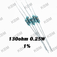 Resistor 130ohm 0.25W