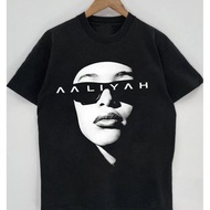 Aaliyah Shirt Music Rnb Singer Rapper Shirt Gitops Casual Streetwear & White