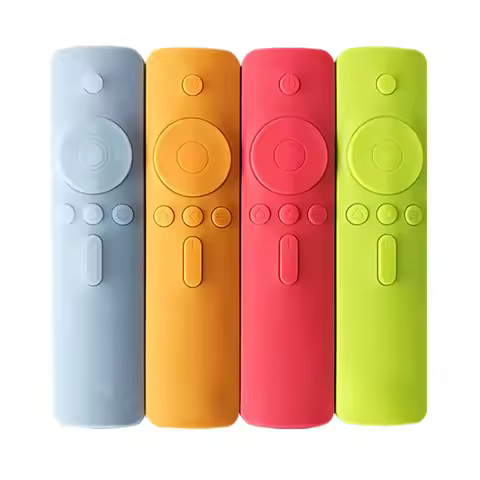 Soft Dustproof Remote Control Cover for Xiaomi TV Set-top Box 4 4C 4SE IR Bluetooth Remote Case Cove