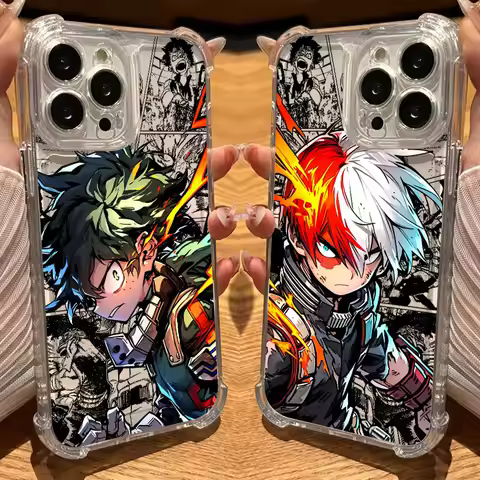 My Hero Academias Anime Anti-Fall Airabag Phone Case for Oppo Realme P3 GT 7 C71 C55 C53 C30S C35 C3