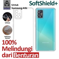 Samsung Galaxy A51 Clear Airbag Case Transparent Silicone Softcase