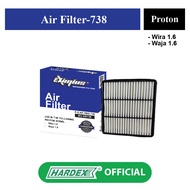 HARDEX Eximius Air Filter 738 Proton Wira 1.6 & Proton Waja 1.6 P-E-AF-PRO-738