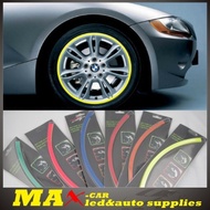 New car styling rim sticker wheel motorcycle bicycle decoration 6 color onsale free shipping stripe 16PCS / lot hub